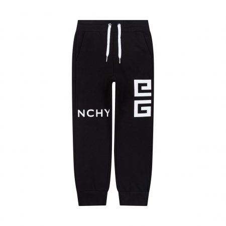 GIVENCHY KIDS LOGO-PRINT TRACK PANTS