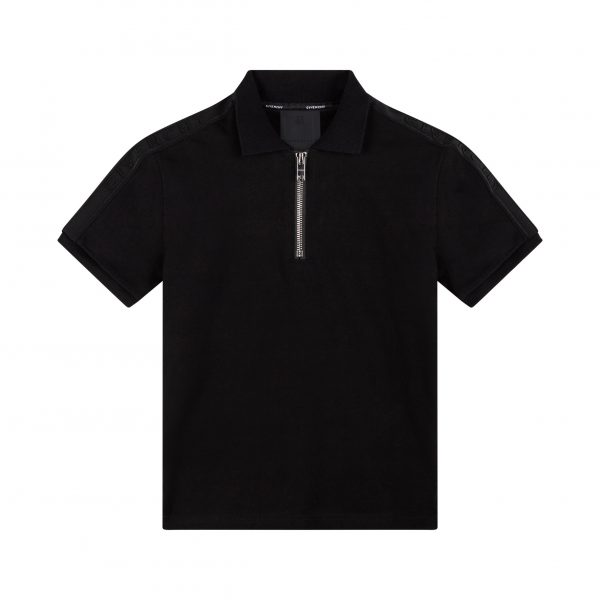 GIVENCHY KIDS PIQUÉ STITCH POLO SHIRT