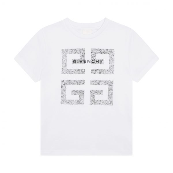 GIVENCHY KIDS LOGO PRINT T-SHIRT