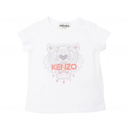 KENZO KIDS TIGER-PRINT T-SHIRT