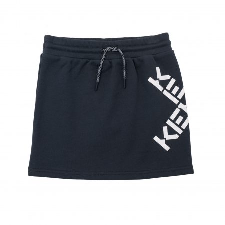 KENZO KIDS LOGO-PRINT SKIRT