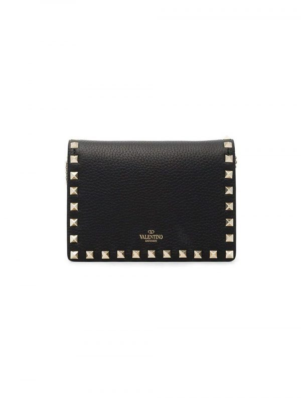 VALENTINO GARAVANI ROCKSTUD WALLET ON CHAIN