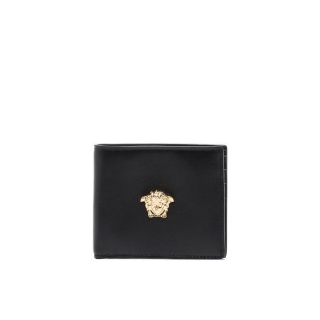 VERSACE MEDUSA HEAD LEATHER WALLET