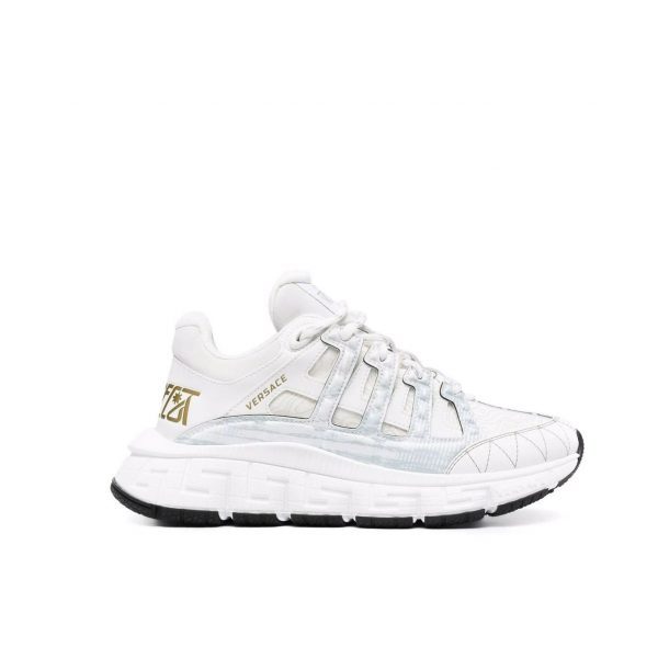 VERSACE TRIGRECA LOW-TOP CHUNKY SNEAKERS