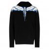 MARCELO BURLON COUNTY OF MILAN WINGS-PRINT DRAWSTRING HOODIE