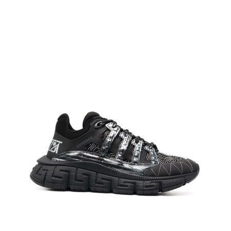 VERSACE TRIGRECA LOW-TOP CHUNKY SNEAKERS