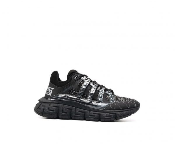 VERSACE TRIGRECA LOW-TOP CHUNKY SNEAKERS