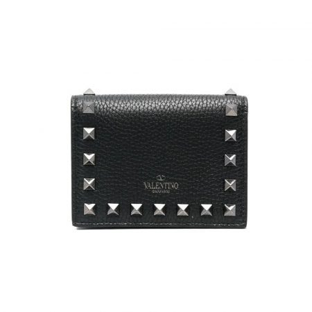 VALENTINO GARAVANI ROCKSTUD FLAP WALLET