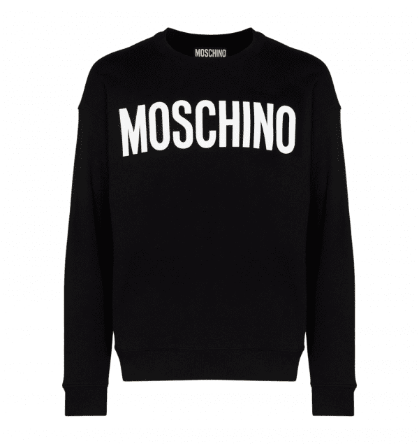 MOSCHINO LOGO CREW-NECK SWEATSHIRT