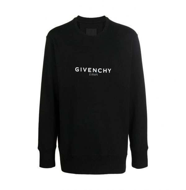 GIVENCHY COTTON LOGO-PRINT SWEATSHIRT