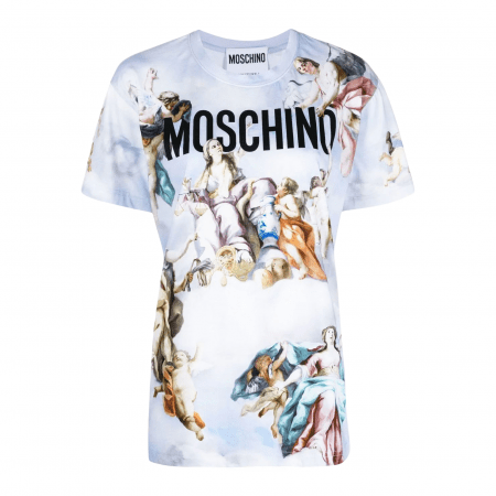 MOSCHINO GRAPHIC-PRINT T-SHIRT