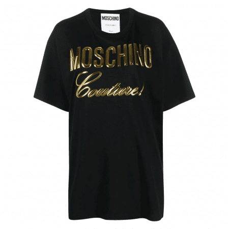 MOSCHINO COUTURE LOGO T-SHIRT