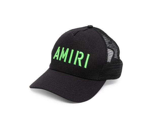 AMIRI EMBROIDERED-LOGO MESH CAP
