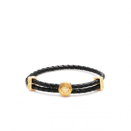 VERSACE MEDUSA WOVEN BRACELET