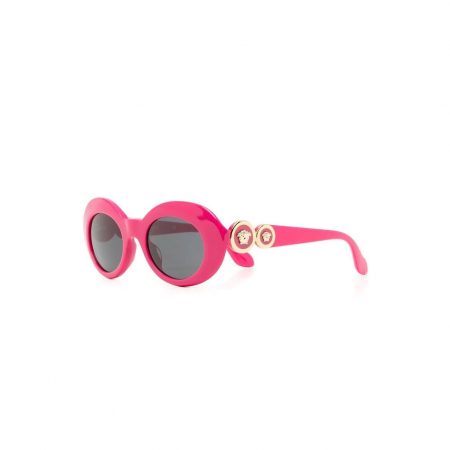 VERSACE KIDS OVAL-FRAME SUNGLASSES