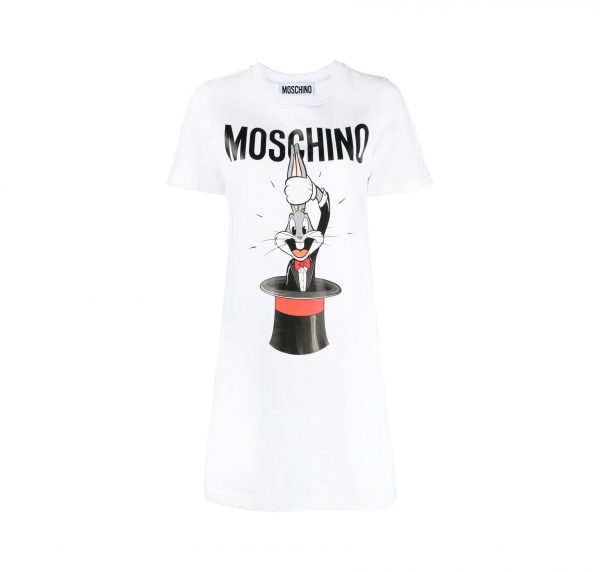 MOSCHINO BUGS BUNNY PRINT DRESS