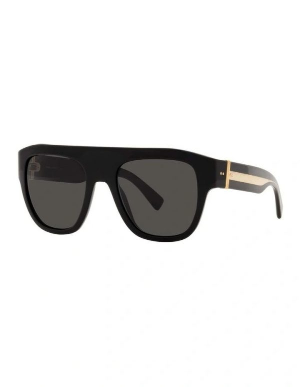 DOLCE&GABBANA MASK SUNGLASSES DG LOGO