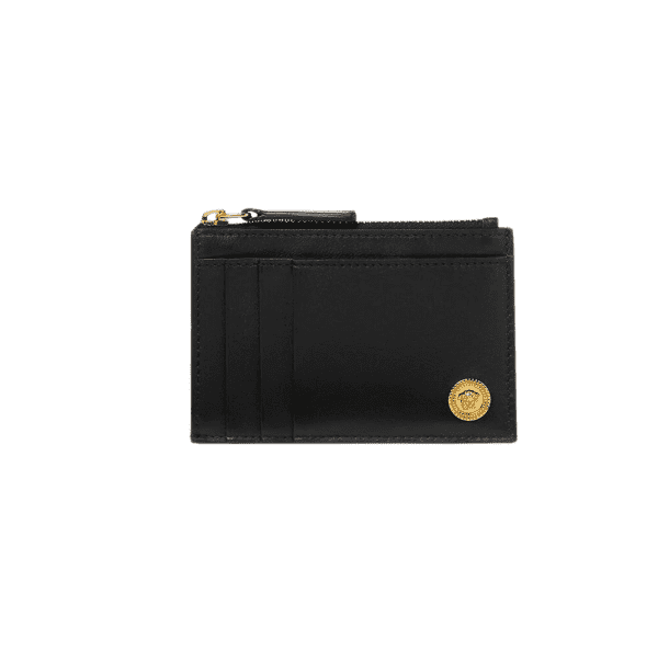 VERSACE MEDUSA LOGO BI-FOLD CARDHOLDER