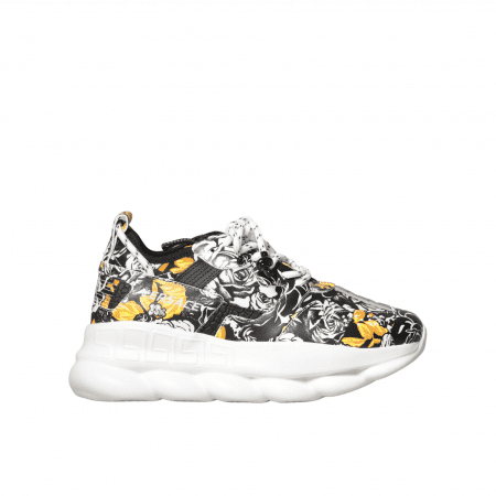 VERSACE TRIGRECA LOW-TOP CHUNKY SNEAKERS