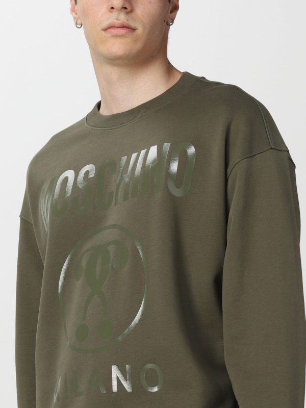 MOSCHINO LOGO-PRINT SWEATSHIRT