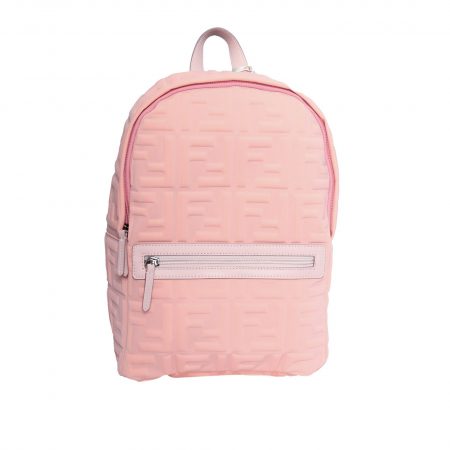 FENDI JR FF EMBOSSED BACKPACK