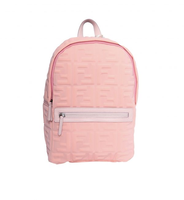 FENDI JR FF EMBOSSED BACKPACK