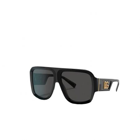 DOLCE&GABBANA MASK SUNGLASSES DG LOGO