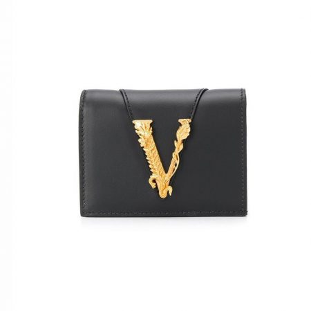 VERSACE MEDUSA LEATHER CARD CASE