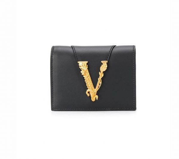 VERSACE MEDUSA LEATHER CARD CASE