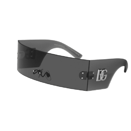 DOLCE&GABBANA MASK SUNGLASSES DG LOGO