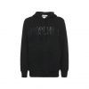 MOSCHINO TONAL-LOGO COTTON HOODIE 