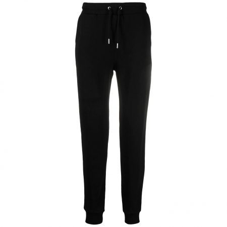 KARL LAGERFELD COTTON-BLEND TRACK PANTS