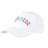 DSQUARED2 EMBROIDERED MULTI-COLOURED CAP