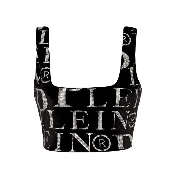 PHILIPP PLEIN VELVET STONES ALL OVER PP TOP