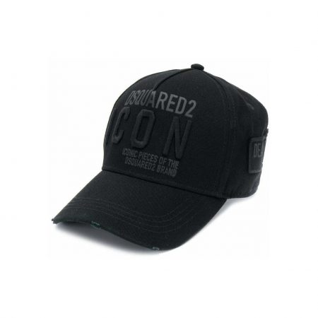 DSQUARED2 EMBROIDERED LOGO BASEBALL CAP