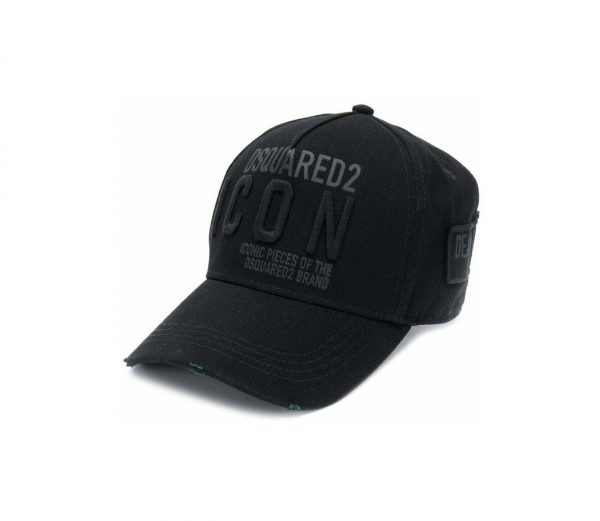 DSQUARED2 EMBROIDERED LOGO BASEBALL CAP