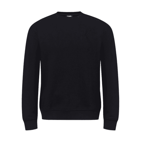 KARL LAGERFELD EMBROIDERED-LOGO CREW NECK SWEATSHIRT