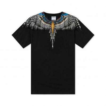 MARCELO BURLON COUNTY OF MILAN ICON-WINGS MOTIF T-SHIRT