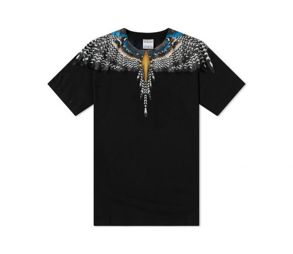 MARCELO BURLON COUNTY OF MILAN ICON-WINGS MOTIF T-SHIRT