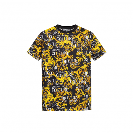 VERSACE JEANS COUTURE PATTERNED T-SHIRT
