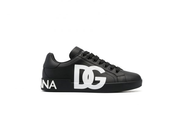 DOLCE & GABBANA PORTOFINO LOGO-PRINT SNEAKERS