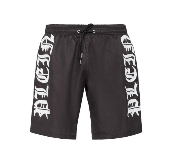 PHILIPP PLEIN BEACHWEAR GOTHIC PLEIN TROUSERS