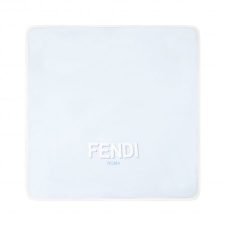 FENDI KIDS REVERSIBLE COTTON BLANKET