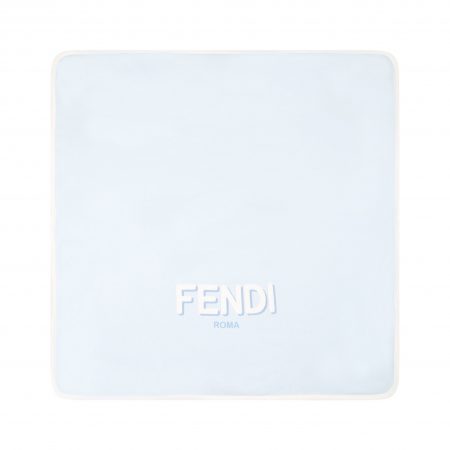 FENDI KIDS REVERSIBLE COTTON BLANKET