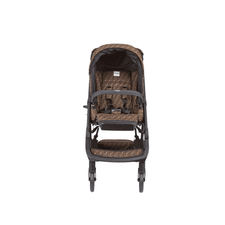 FENDI KIDS IN FF FABRIC STROLLER