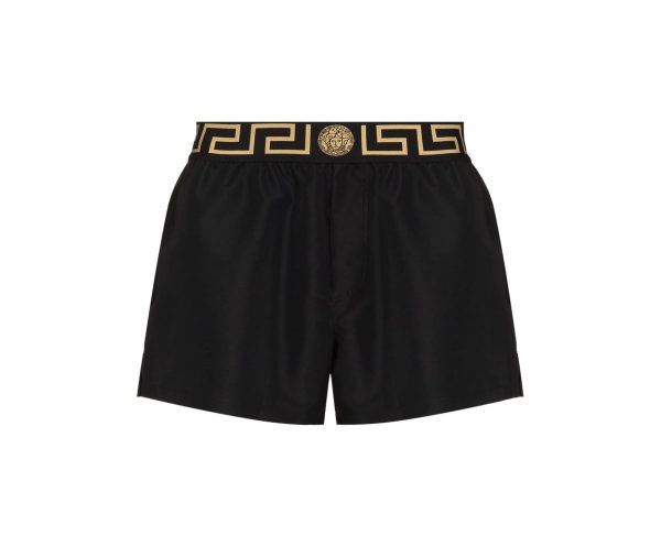 VERSACE MEDUSA-MOTIF SWIM SHORTS