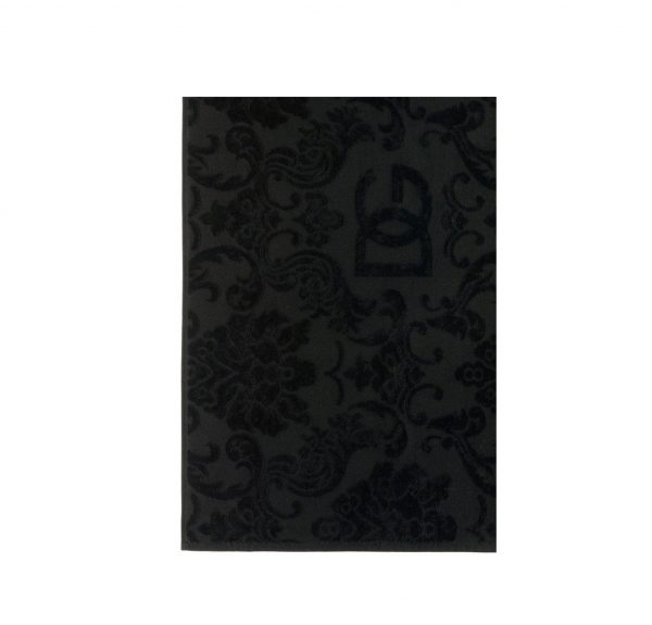 DOLCE & GABBANA LOGO JACQUARD BATH MAT