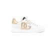 DOLCE & GABBANA DG-EMBELLISHED LOW-TOP SNEAKERS