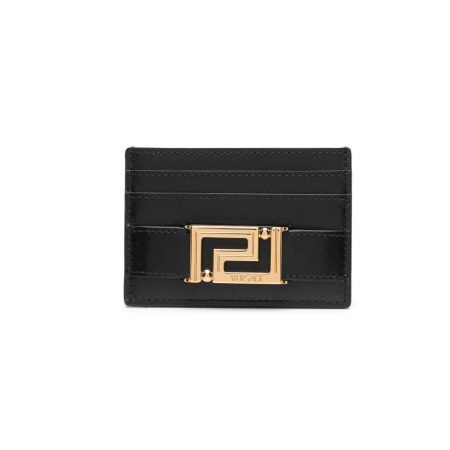 VERSACE LOGO PLAQUE CARDHOLDER