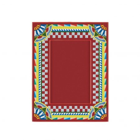 DOLCE & GABBANA MONOGRAM-PRINT PHOTO FRAME